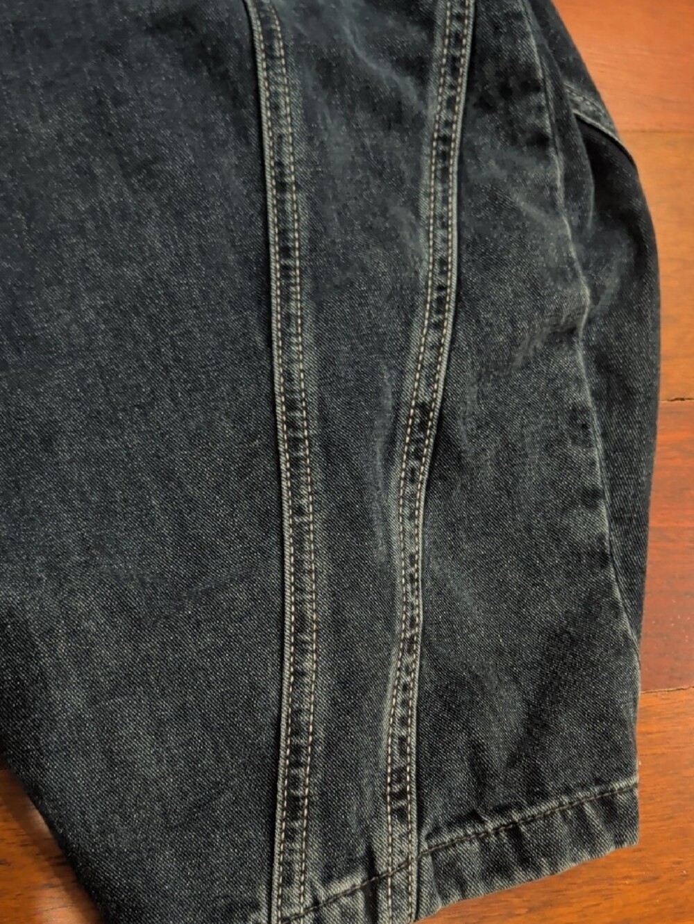 We The Free Dark Wash High Waist Barrel Balloon Harem Jeans - Picture 9 of 16